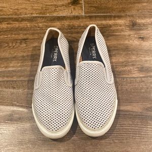 Sperry Top-Siders Seaside Perforated Womens 9